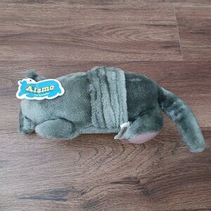RUSS BERRIE Alamo The Armadillo‎ Vintage 12" Gray Plush Toys #883